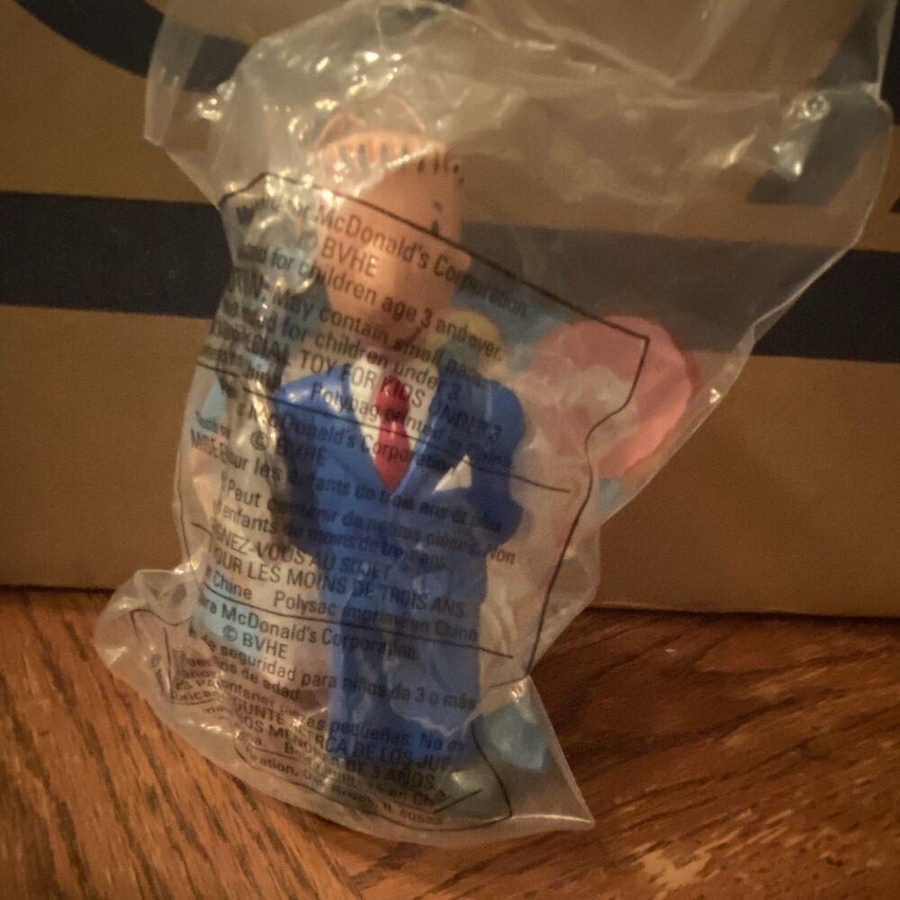 McDonald's Doug's First Movie #1 Disney's Doug Sealed in Bag (1999) Vintage